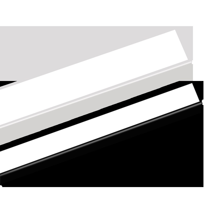 led长条灯办公室直播间教室健身房店铺商用铝方通格栅方通专用灯