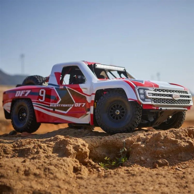 YK易控4072 DF7 1/7后直桥沙漠短H卡遥控电动模型车6S无刷四驱车