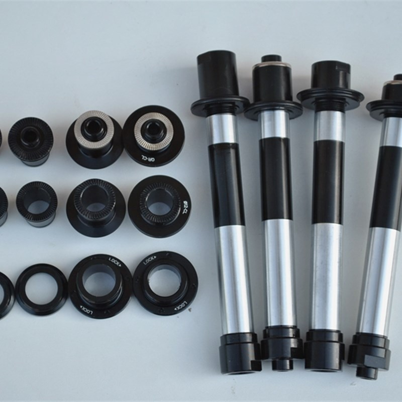 novatec久裕791 792花鼓六钉中锁P桶轴快拆转换侧盖轴心