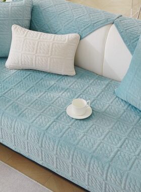 榻榻米毛绒简约防滑床边垫茶几垫冬季加厚沙发垫绒地垫可机洗法兰