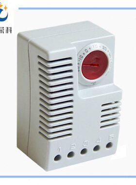 机柜24V   R0DC温度控制器E可调式11箱电子 配温控器式开关T电机