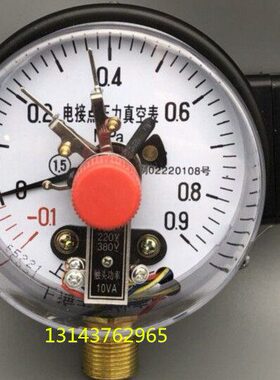 电0A接Z01 -MPa-点V00- 1010MPA01- YZ9-X1.Y0X0 9..压力真空表.