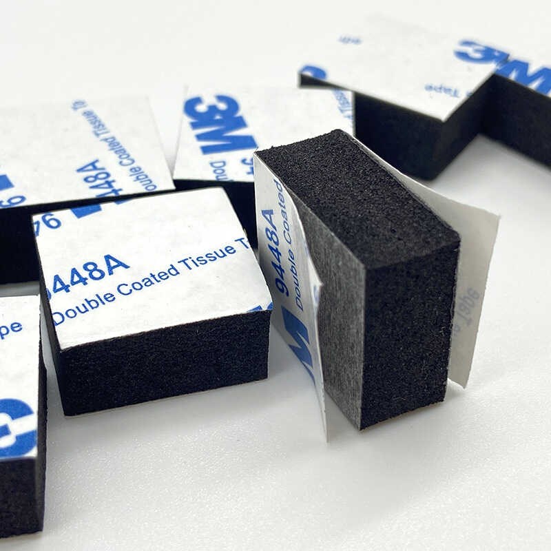 EVA海绵垫圈EVA密封条黑色泡棉垫片高密泡沫板R防静电异型背胶定