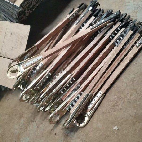 后置往复式割草机61cm新式连接板连杆总成80cm新老式木连杆总成