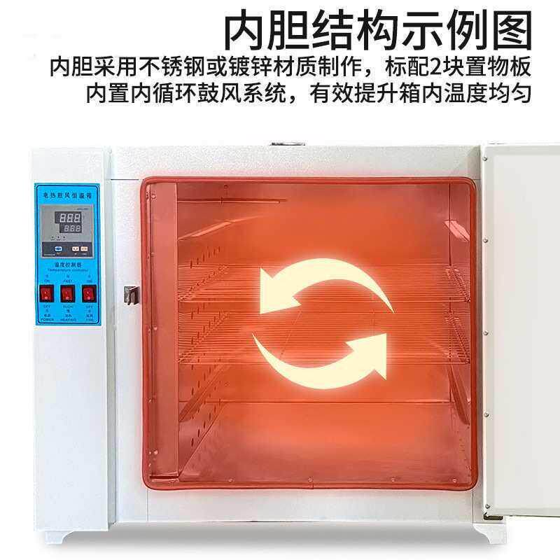 电热恒温鼓风干燥箱实验室工业烘干箱食品烘干机小型烘箱恒温烤箱