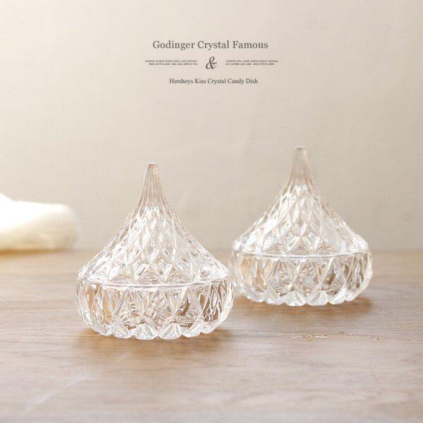 钻石摆件首饰小号玻璃玻璃罐收纳戒指盒包装盒出口糖装饰品水晶