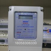 T上海线 有功电子表相四AD三6电子星 电能表S10红1.5电表式