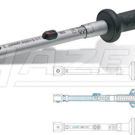 德国哈蔡特HAZET插入式扭力矩扳手 6290-1CT 6291-2CT汽修工具