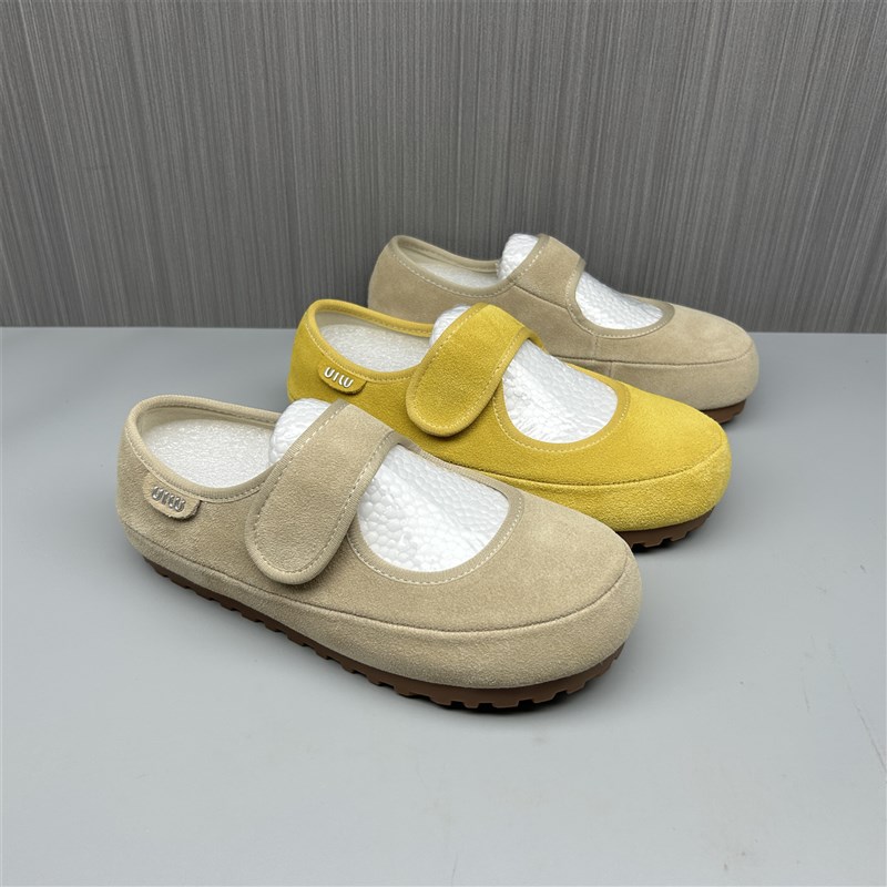 实体店撤柜断码处理真皮玛丽珍勃肯鞋女百搭浅口魔术贴低帮小单鞋