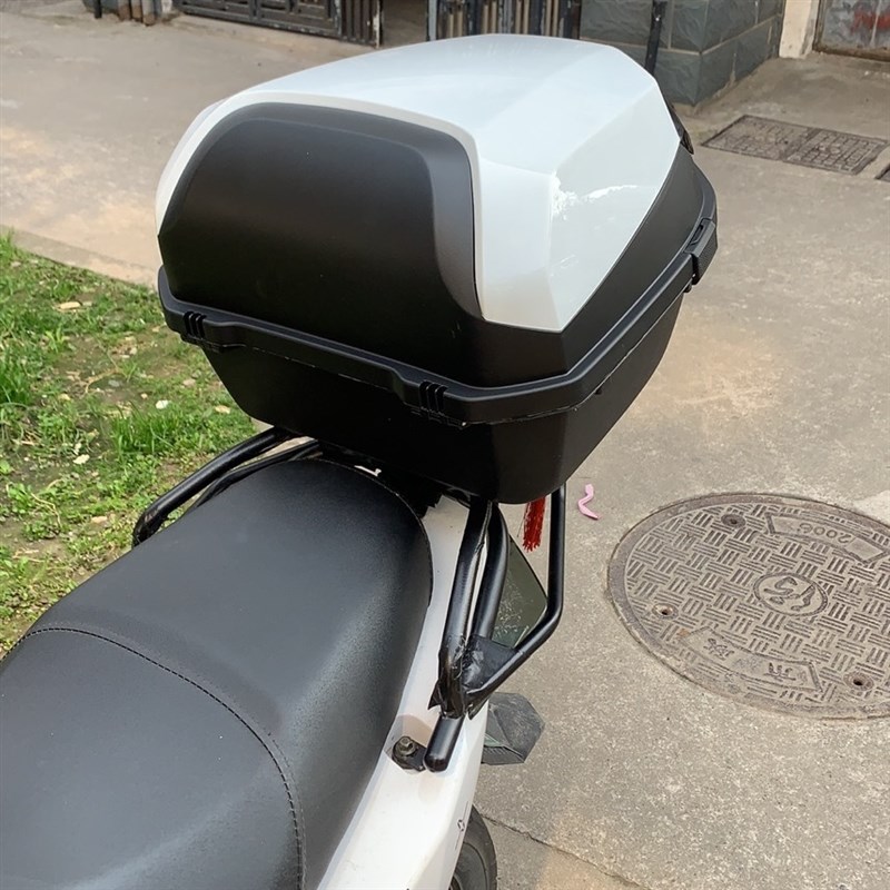 适用五羊本田NX125尾箱WH125-9D睿致NB-X100电动摩托车储物后备箱