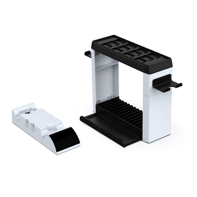 Switch OLED多功能收纳架NS左右游戏手柄精灵球6合1充电底座套装