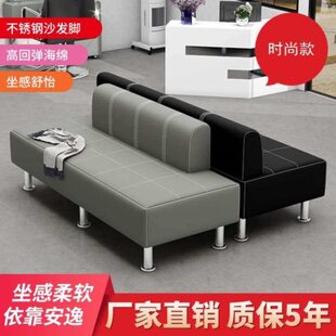 等待长条椅美甲店沙发各种场合沙发沙发理发店专用等候区沙发