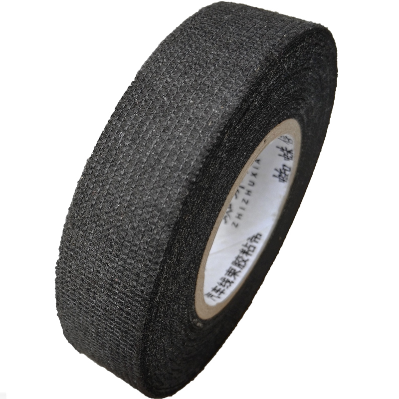 绒布汽车线速胶带电线耐磨专用布耐高温绝缘阻燃车用电工胶布线路