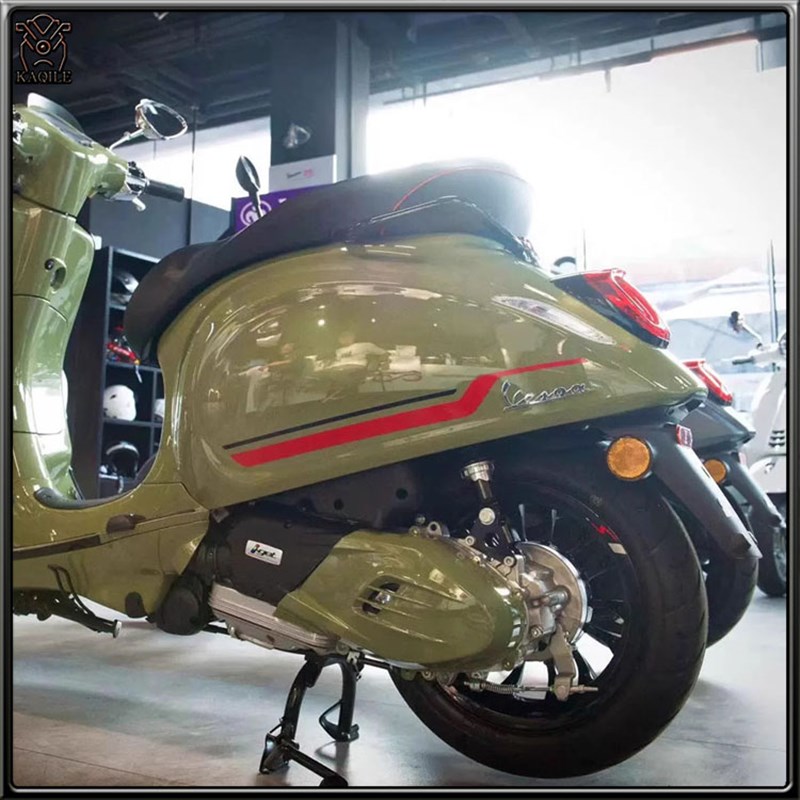 适用维斯帕Vespa摩托车改装配件传动盖 春天冲刺150发动机外壳罩