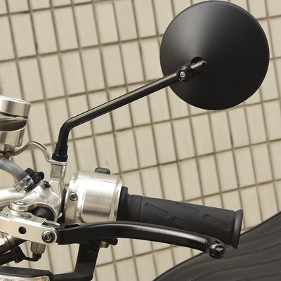 适用雅迪爱玛台铃小牛九号电动车圆形通用改装反光镜摩托车后视镜