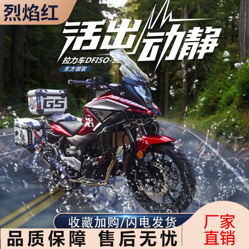 东方领驭摩旅拉力车DF150-5S街车国四电喷单缸摩托车可上牌可分期
