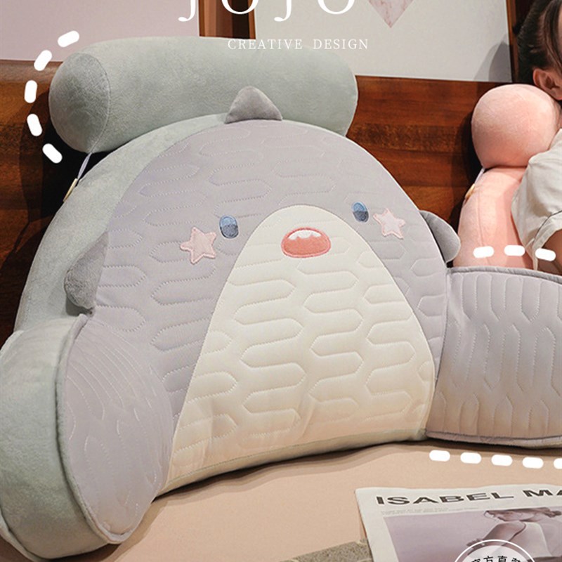 JOJO'S L. PD.杂货先生.乳胶床头靠垫软包护腰枕头沙发抱枕