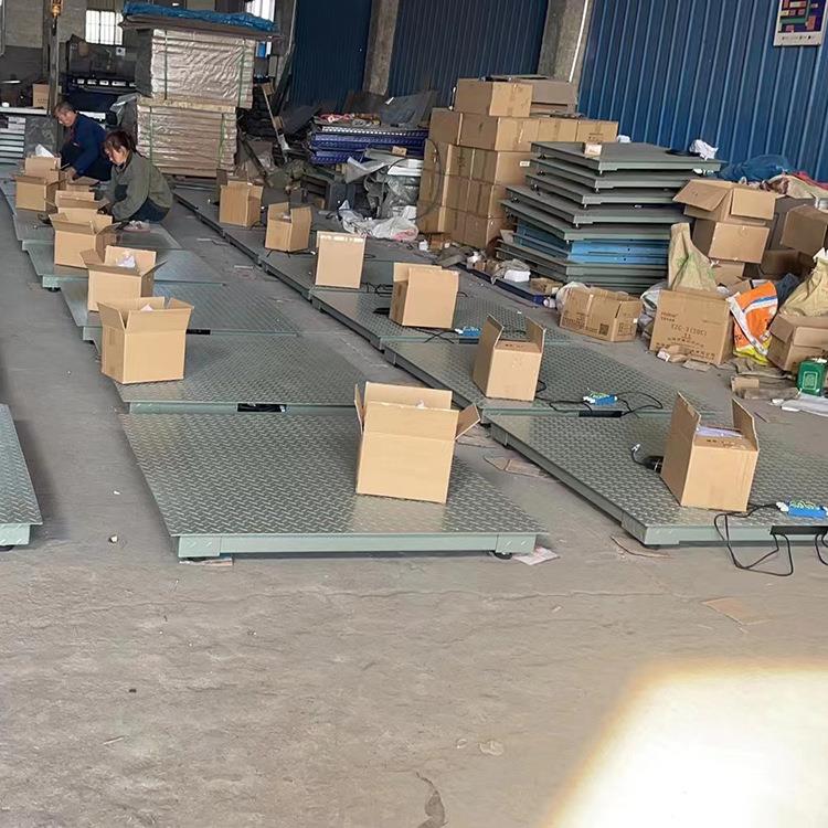 小地磅2t工业磅秤1x1米电子小地磅t仓库进出货称重电子平台秤2吨