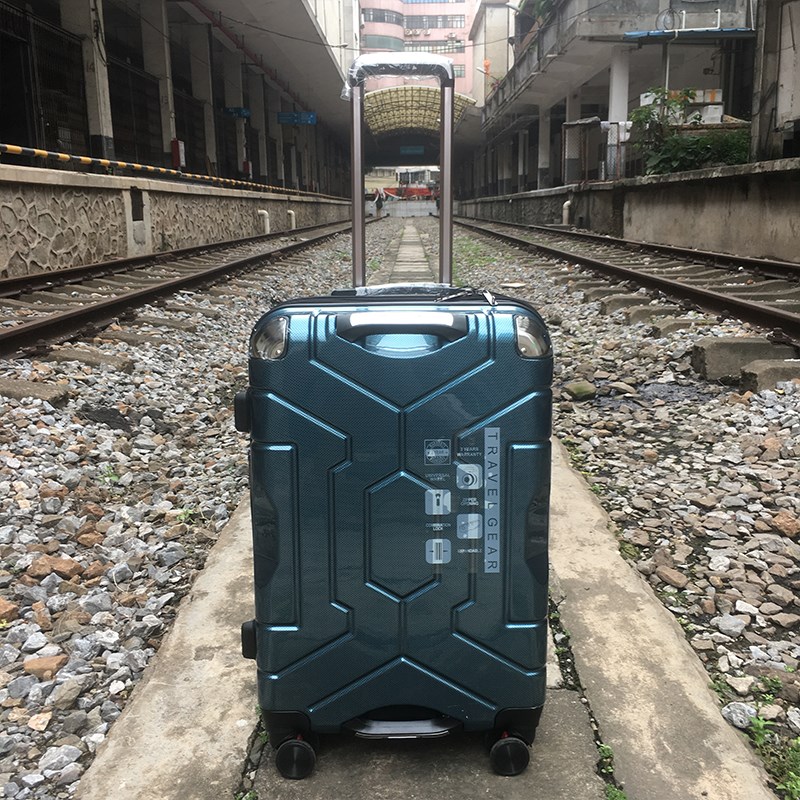 行李箱加粗铝拉杆万向o轮可加宽20女男学生旅行24寸密码皮箱子28