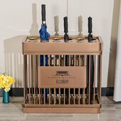 高档箱收纳架酒店大堂门口放雨伞架伞不锈钢便民伞架商场售楼部置