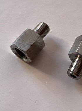 12 外丝m 不锈钢10 m内外转接头5内125x1x1M-螺纹螺纹x110.x1m.