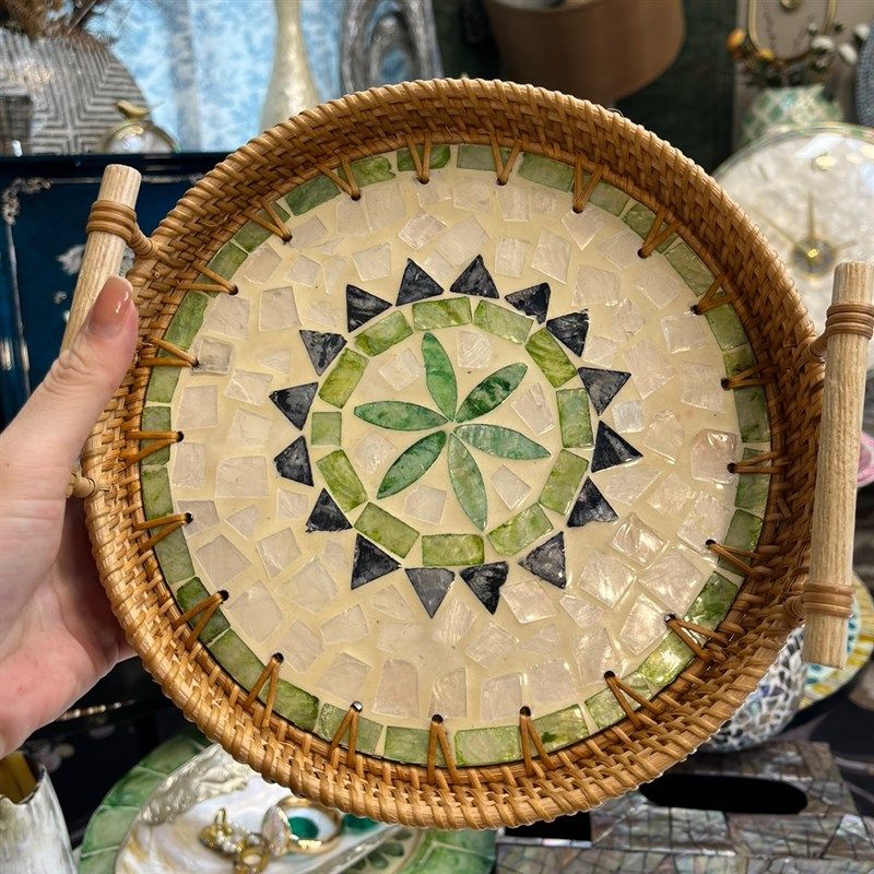 福利款提耳托盘点心收纳盘茶X具收纳托盘,餐饮具,餐用托盘,淘宝优惠券,粉丝福利购,淘宝优惠卷