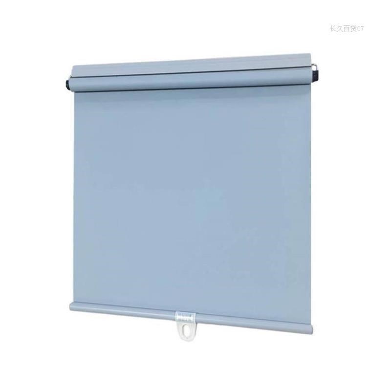 伸缩卷帘窗帘升降卷拉式遮光回弹收缩遮阳M帘窗户粘贴自动厕所直
