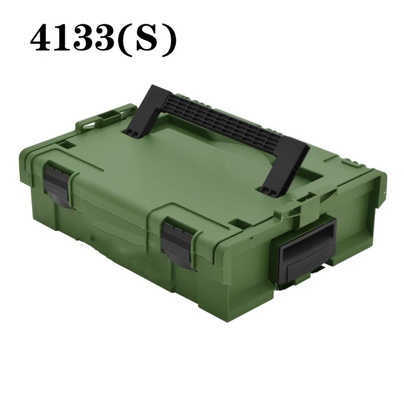 手提堆叠式五金工具箱电钻w电工木匠装修师傅多层组合收纳盒子