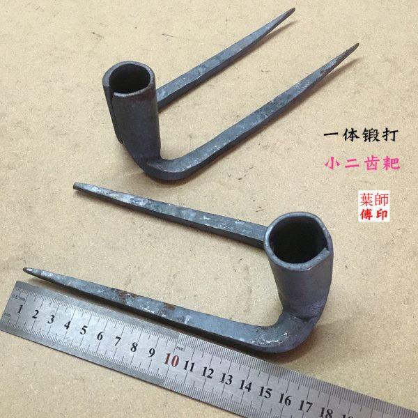 包邮小锄头挖野菜种花除草锄钉耙子二齿农具农用撅头工具种菜锄镐,农机/农具/农膜,锄头,淘宝优惠券,粉丝福利购,淘宝优惠卷
