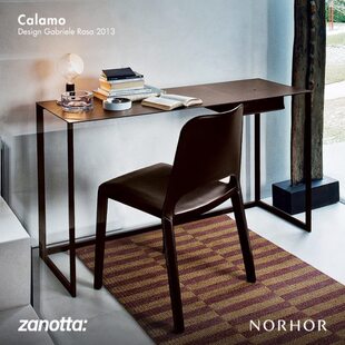 简约 现货 意大利ZANOTTA意式 进口 CALAMO书桌办公桌玄关桌Q 原装