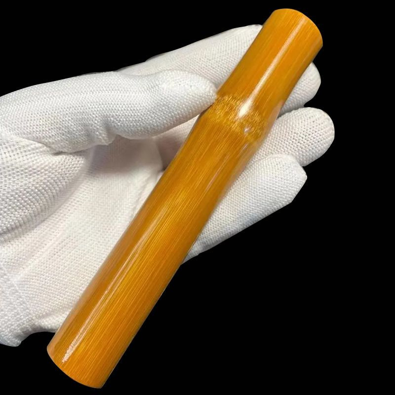 精款实心玉竹手把件玉竹实心竹竹节文玩竹子手玩件男把Z玩盘玩竹