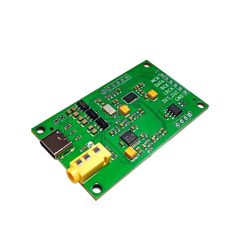 ES9038Q2M I2S DSD 数字音频输入DAC解码板 开发板 demo演示模块