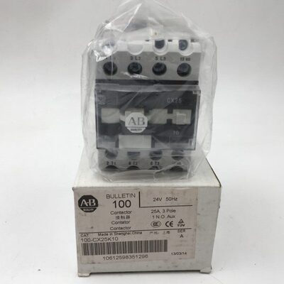 100-CX25全新A-B Allen-Bradley接触器100-CX25K10 CX25*10A 24V