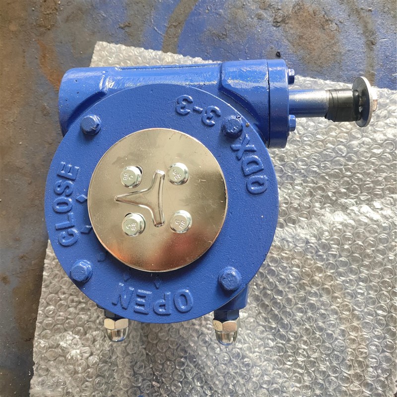 手动涡轮头阀门配件涡轮箱蝶阀涡轮头QDX3-2 QDX3-3球阀驱动装置