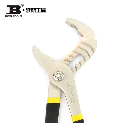 波斯工具镍铁合金水泵钳水管钳管子钳BS240608 246010 BS246210