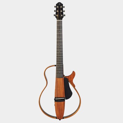 雅马哈静音吉他SLG200N民谣全单实木吉他SLG200S古典39寸拆卸便携