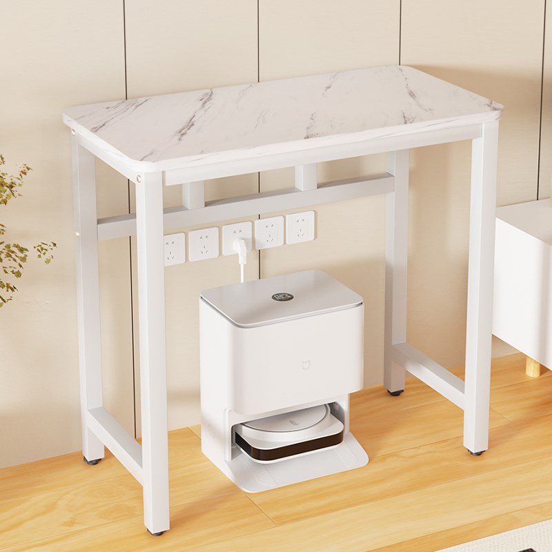 小桌子工作台简易方桌长方形窄条桌鱼缸架打印机扫地机器人置物架