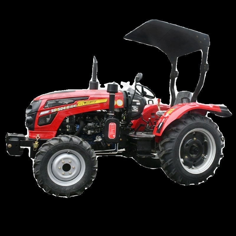 小四轮拖拉机农用四驱耕地机低矮果园小块地萨丁504大棚王拖拉机