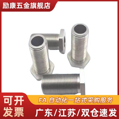 调整螺栓LVBM16/20-15~100 细牙调节螺丝通孔 水平调整螺丝 PAX02