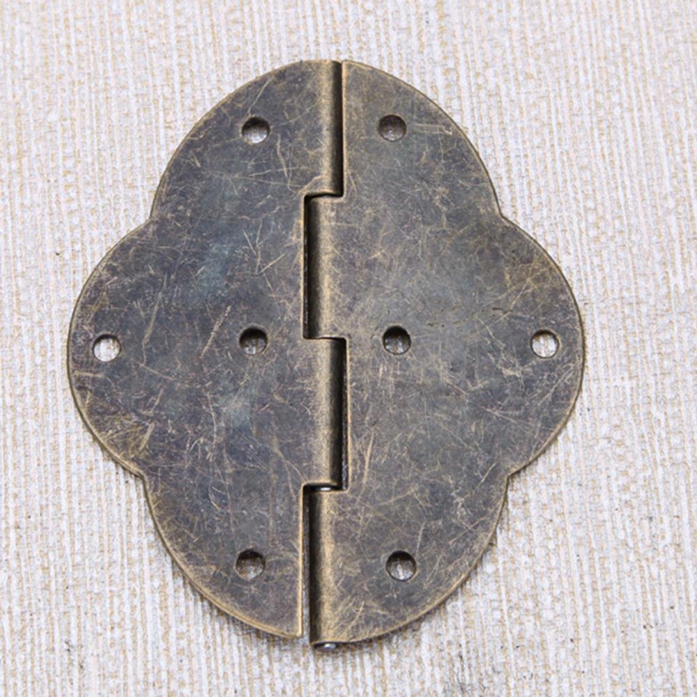 古铜色合页家具樟木箱配件铰链合叶老中式门窗三折合页柜门复古风