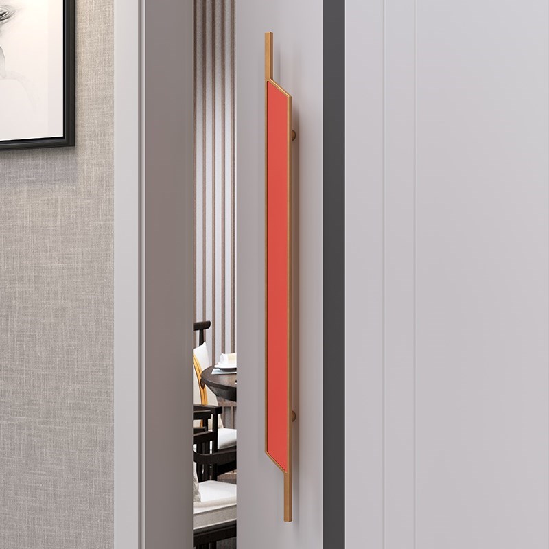 新中式彷古铜实木门把手玻璃门拉手定G制商铺包厢会所推拉大门拉