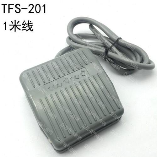 开关  10踩S脚TF1 1米 塑壳1250V - 20FS质脚踏开关高线A-20品