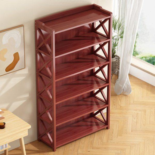 收纳架书架落地置物架子多层客厅非实木家用简易书柜一体靠墙儿童,住宅家具,家用陈列柜,淘宝优惠券,粉丝福利购,淘宝优惠卷