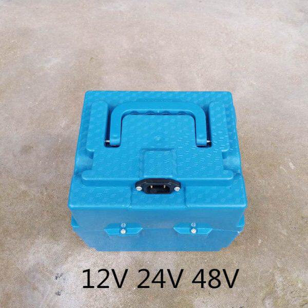 24V直流水泵专用电瓶12V48V伏12ah20ah电动车摩托车通用移动电源