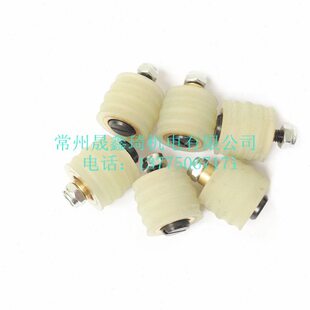 美国AT-7010P气动砂带机滚轮/传动轮/PU单边橡胶轮手持架子配件