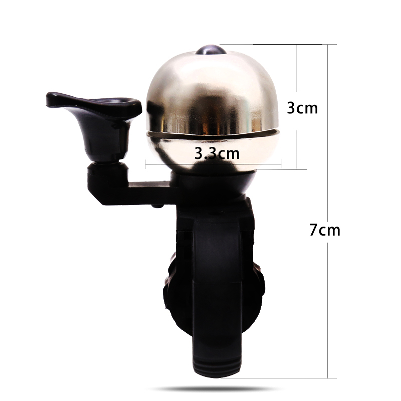 西骑者自行车铃铛响亮骑行装备山地车单车配件喇叭复古小纯铜铃铛