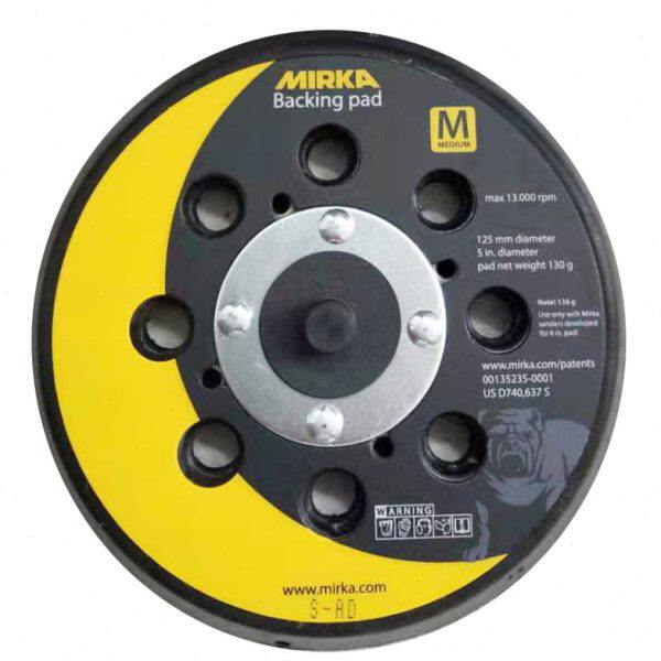 磨卡托盘 干磨砂纸机气动电动原装5英寸125mm 打磨配件6寸150mm