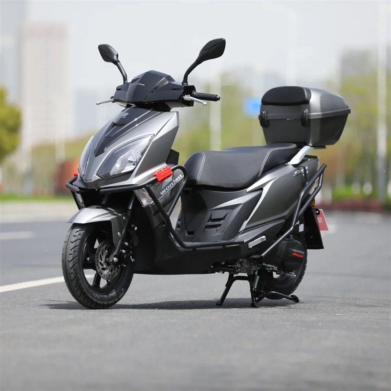 新款望江UY125踏板车摩托车外卖车燃油车整车国四电喷全国可上牌