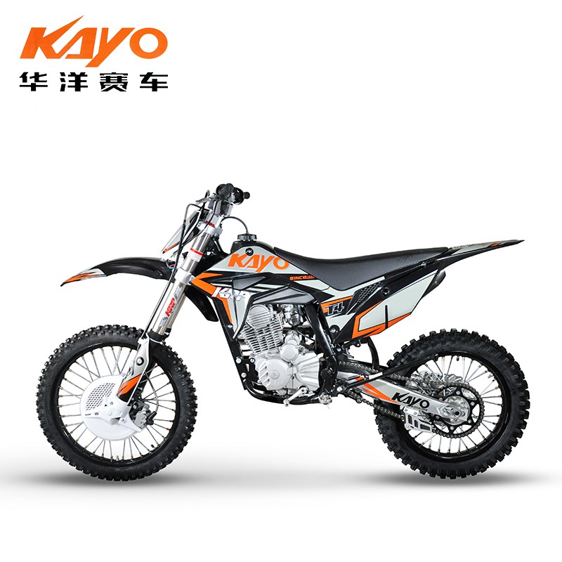 华洋赛车 T4 两轮山地大越野高赛林道场地摩托车整车250cc 非上路