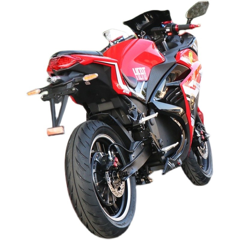 大功率高速V6可上牌电动摩托跑车街车国标电瓶车5000WR3机车